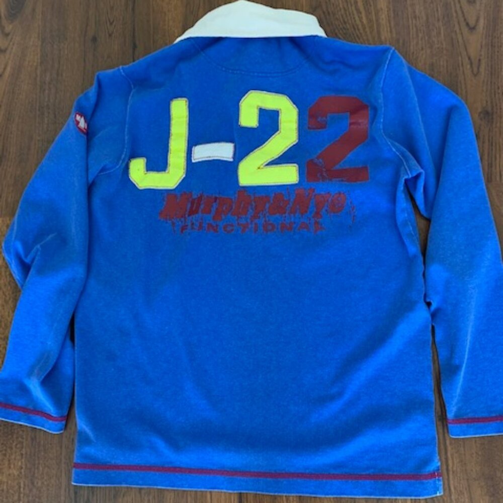 Murphy & Nye 1/4 zip sailing sweater size Medium